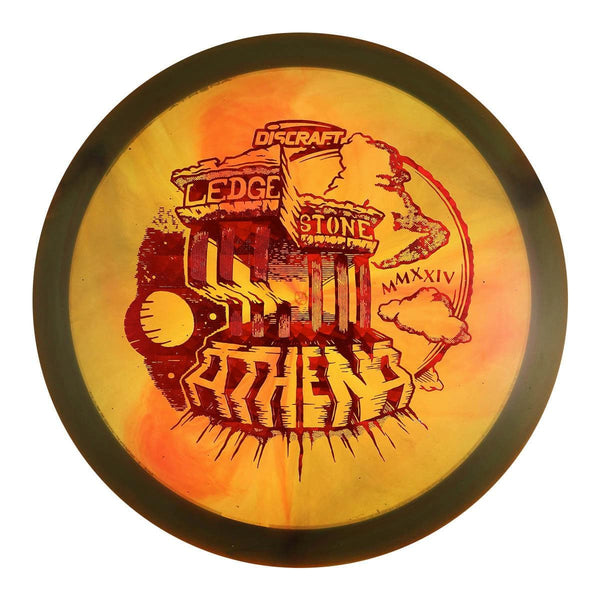 Exact Disc #53 (Red Shatter) 173-174 Z Swirl Athena