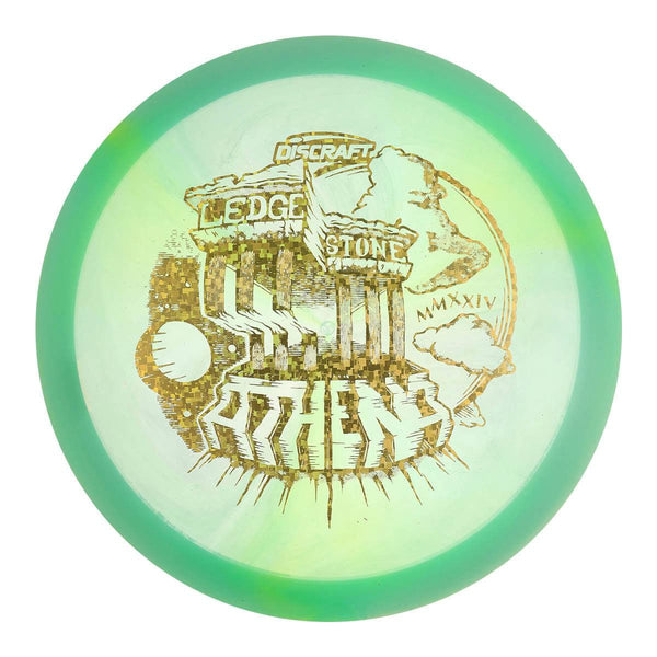 Exact Disc #30 (Gold Confetti Squares) 173-174 Z Swirl Athena