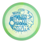 Exact Disc #16 (Blue Light Shatter) 173-174 Z Swirl Athena