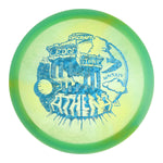 Exact Disc #15 (Blue Light Shatter) 173-174 Z Swirl Athena