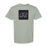 S / Green/Black Brian 'Bearhart' Earhart Comfort Color Tee
