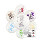 Colored Foils St Jude White Z Glo Paul McBeth Line Set (7 Discs)