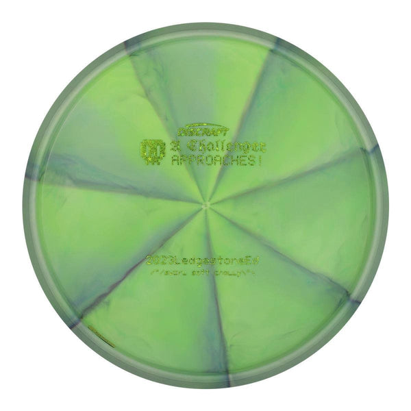 #44 Exact Disc (Green Sparkle Stars) 173-174 Soft Swirl Challenger
