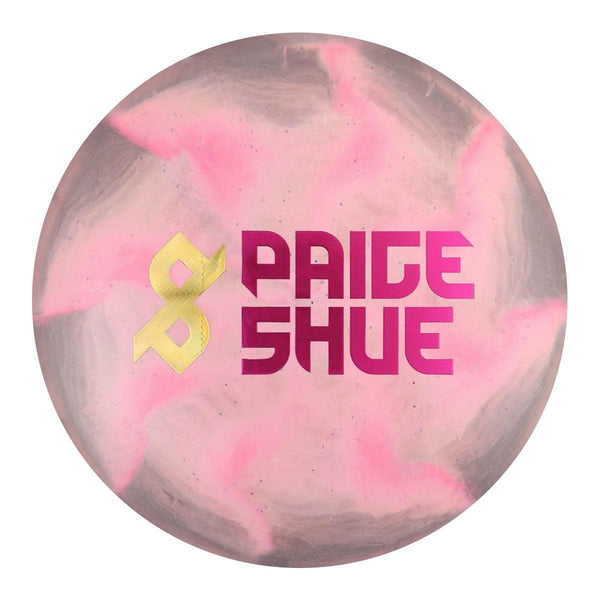 Exact Disc #64 (Magenta Metallic/Gold Disco Squares) 175-176 Paige Shue ESP Sparkle Buzzz SS