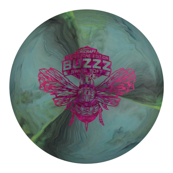 #68 Exact Disc (Magenta Shatter) 177+ Soft Swirl Buzzz