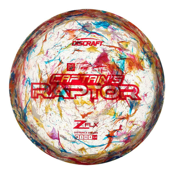 #58 (Red Matte) 173-174 Captain’s Raptor - 2024 Jawbreaker Z FLX (Exact Disc)