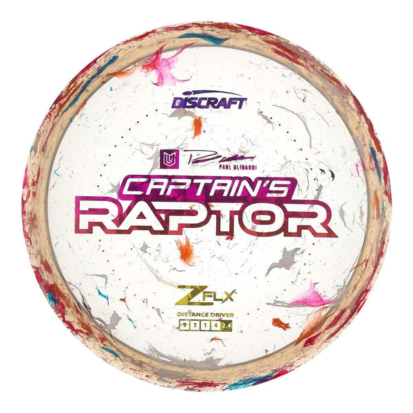 #53 (Rainbow Shatter Wide) 173-174 Captain’s Raptor - 2024 Jawbreaker Z FLX (Exact Disc)