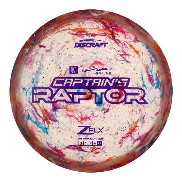 #41 (Purple Matte) 173-174 Captain’s Raptor - 2024 Jawbreaker Z FLX (Exact Disc)