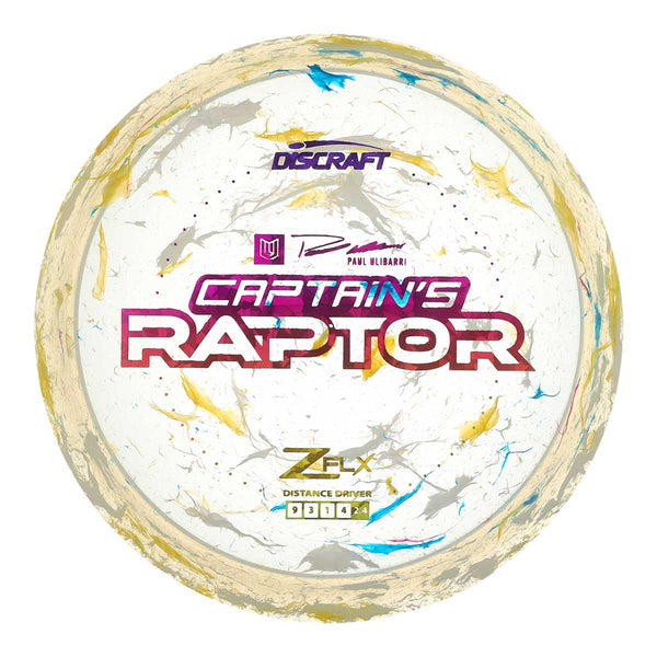 #84 (Rainbow Shatter Wide) 173-174 Captain’s Raptor - 2024 Jawbreaker Z FLX (Exact Disc #2)