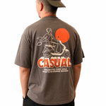 Casual "And What's The Course Record" Tee
