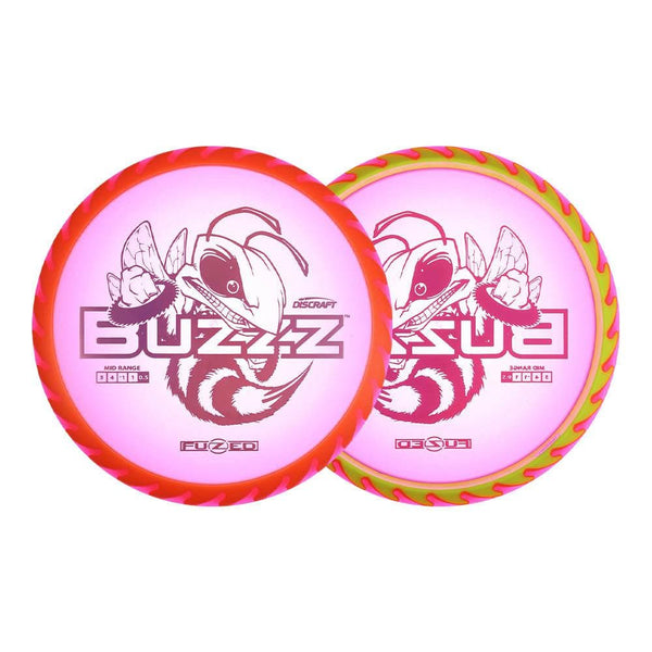 #32 Pink-Orange/Yellow (Pink Holo) 177+ Fuzed Line Buzzz with Saw Pattern