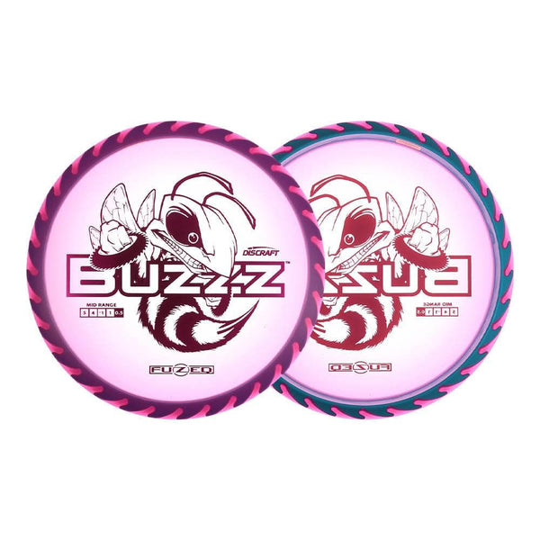 #34 Purple/Blue (Magenta Metallic) 177+ Fuzed Line Buzzz with Saw Pattern