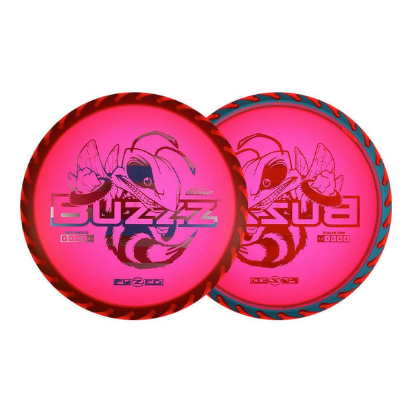 #41 Red/Blue (Bomb Pop 2) 177+ Fuzed Line Buzzz with Saw Pattern