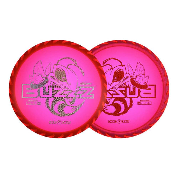 #51 Red/Pink (Silver Tron) 177+ Fuzed Line Buzzz with Saw Pattern