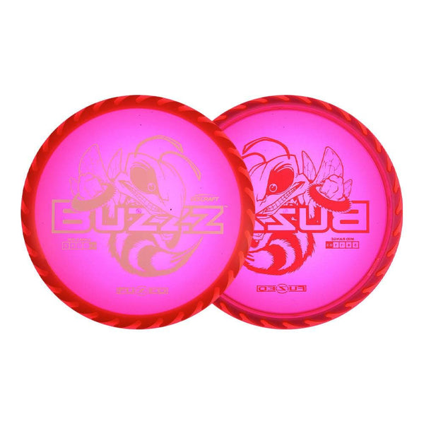 #52 Red/Pink (White Matte) 177+ Fuzed Line Buzzz with Saw Pattern