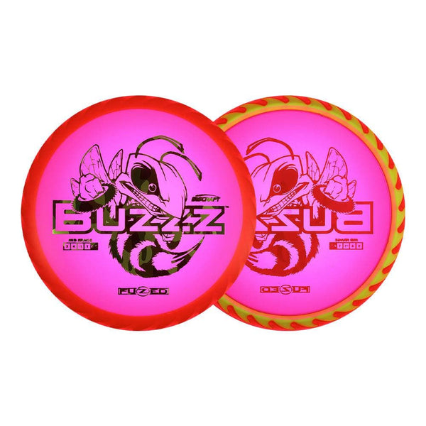 #55 Red/Yellow (Camo) 177+ Fuzed Line Buzzz with Saw Pattern