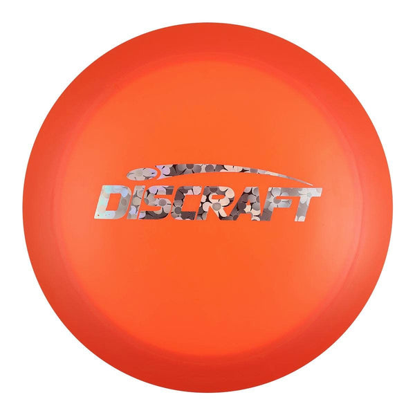 Big Z Red/Orange (Silver Flowers) 167-169 Discraft Barstamp Crank (Multiple Plastics)