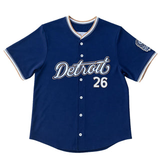 Authentic Detroit 26 Baseball Jersey