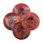 Red RANDOM DISC (RANDOM FOIL) 173-174 ESP Glo Sparkle Swirl "Doomslayer" Zone