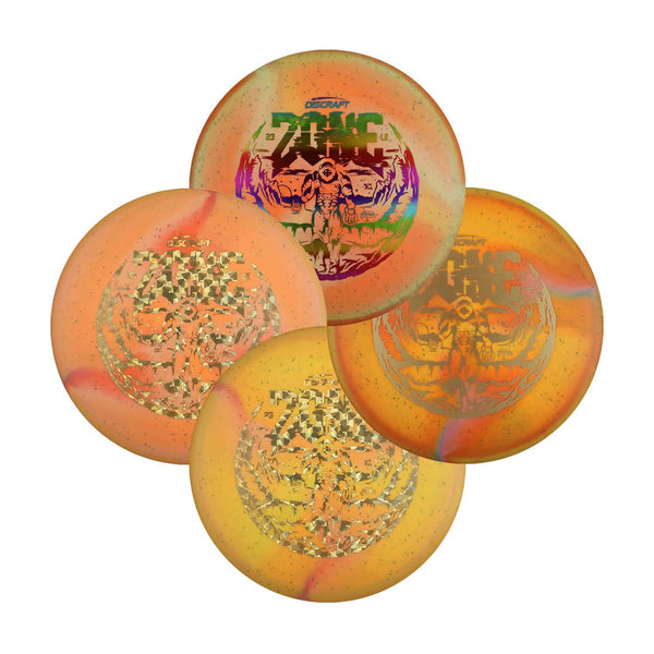 Orange RANDOM DISC (RANDOM FOIL) 173-174 ESP Glo Sparkle Swirl "Doomslayer" Zone