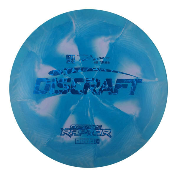 #3 (Blue Pebbles) 167-169 Captain's Raptor - 2023 ESP Swirl (Exact Disc)