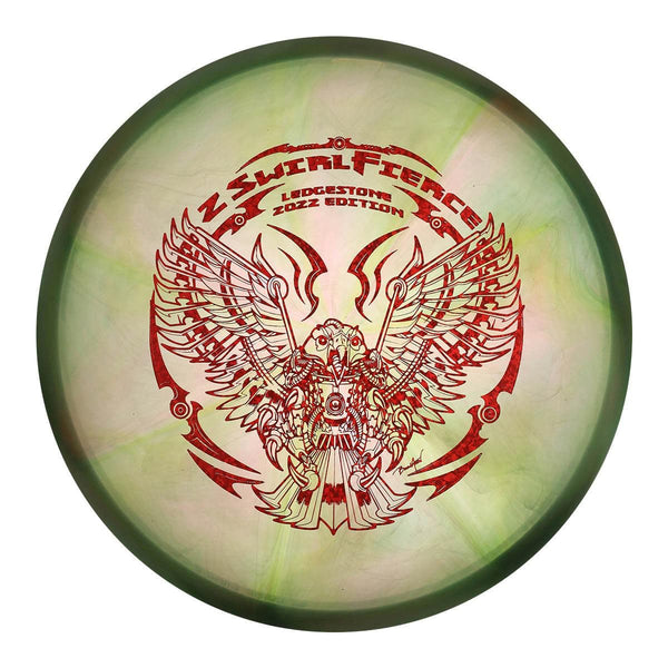 Exact Disc #75 (Red Confetti) 170-172 Z Swirl Tour Series Fierce