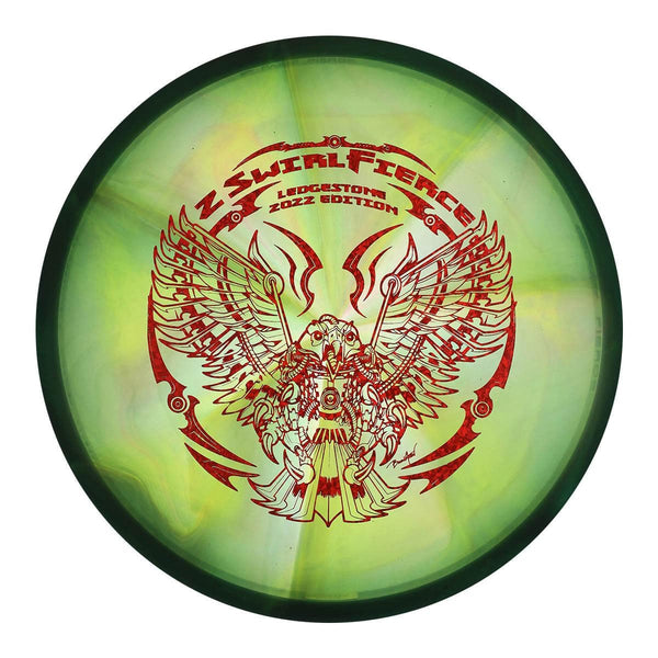 Exact Disc #72 (Red Confetti) 170-172 Z Swirl Tour Series Fierce