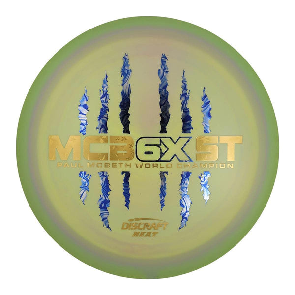 #14 (Blue Smoke/Gold Stars) 173-174 Paul McBeth 6x Claw ESP Heat