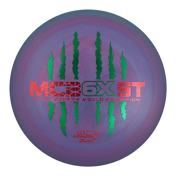 #7 (Green Metallic/Red Tron) 170-172 Paul McBeth 6x Claw ESP Heat