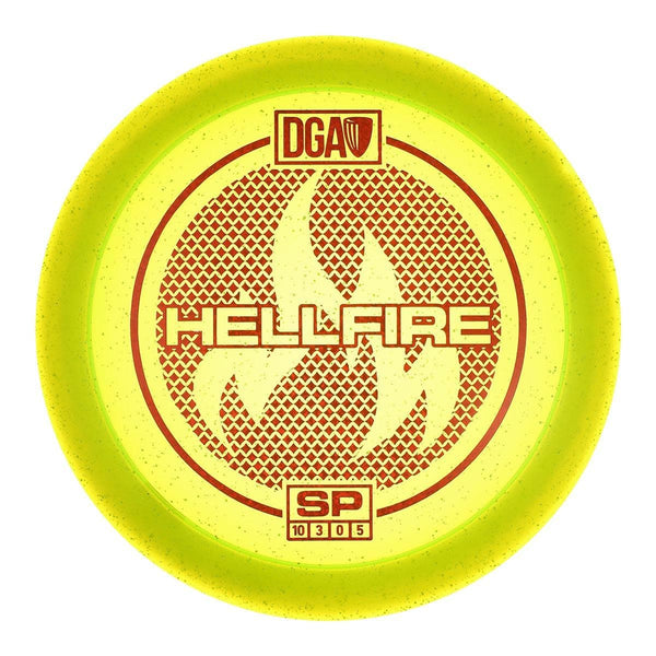 Yellow (Red Confetti) 170-172 DGA SP Line Hellfire