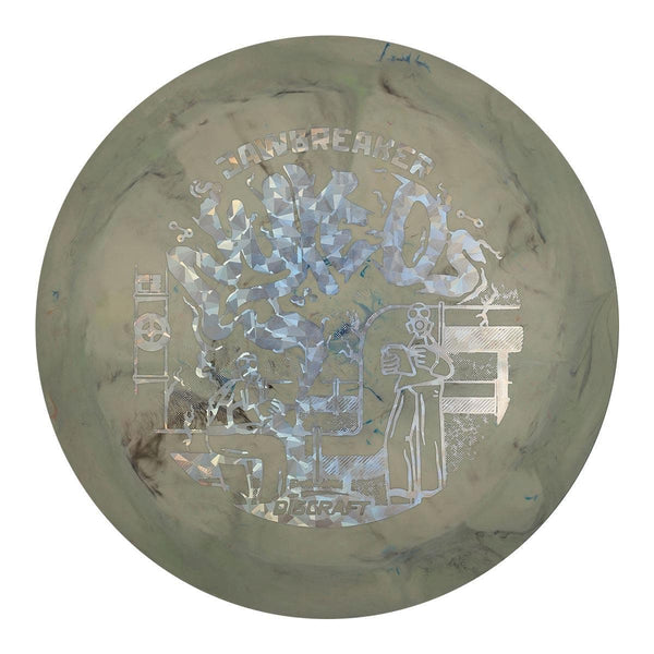 #76 Exact Disc (Silver Shatter) 173-174 Jawbreaker Swirl Nuke OS