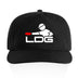 Black w/ Black Bill Ledgestone Hyzerman Hat