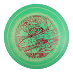 Exact Disc #80 (Red Tron) 170-172 ESP Sparkle Lite Raptor