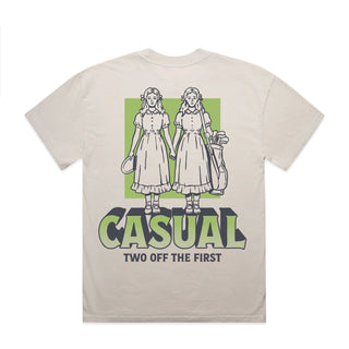 XS Casual "Two Off The First" Tee