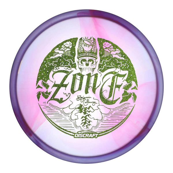 Exact Disc #74 (Green Sparkle Stars) 173-174 Ben Callaway Z Swirl Middle Earth Zone