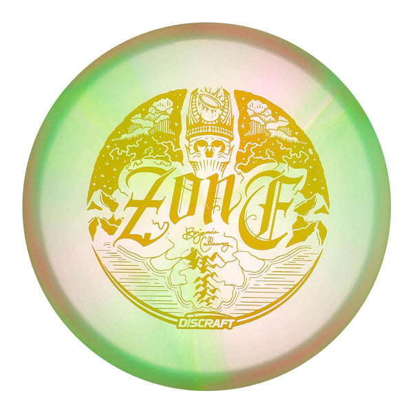 Exact Disc #51 (Yellow Matte) 170-172 Ben Callaway Z Swirl Middle Earth Zone