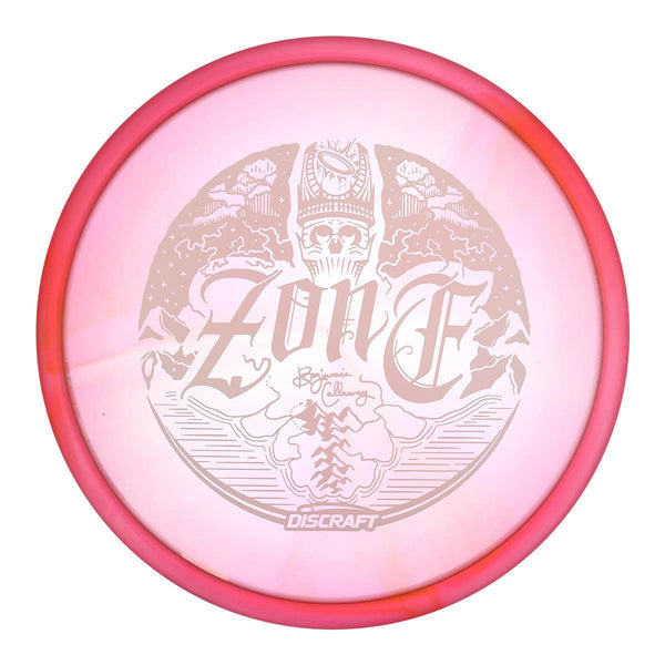 Exact Disc #48 (White Matte) 170-172 Ben Callaway Z Swirl Middle Earth Zone