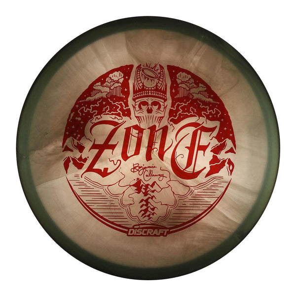 Exact Disc #36 (Red Matte) 170-172 Ben Callaway Z Swirl Middle Earth Zone