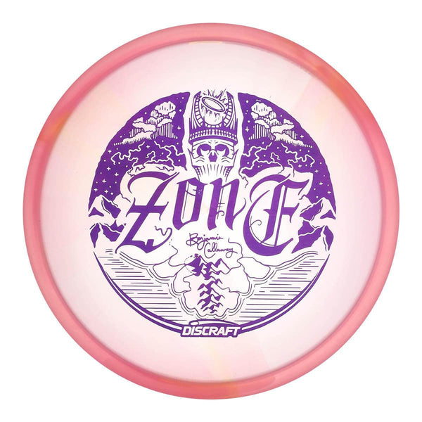 Exact Disc #29 (Purple Matte) 170-172 Ben Callaway Z Swirl Middle Earth Zone