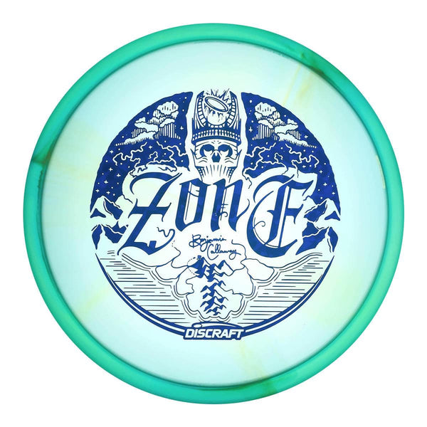 Exact Disc #2 (Blue Dark Shatter) 170-172 Ben Callaway Z Swirl Middle Earth Zone