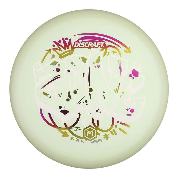 #25 UV Blue (White Matte/Summer Sunset) 173-174 Paul McBeth UV Z Glo 'Graffiti' Zone