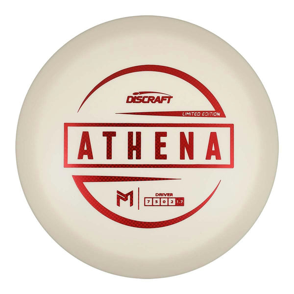 Glo (Red Weave) 173-174 Paul McBeth Limited Edition ESP Glo Athena