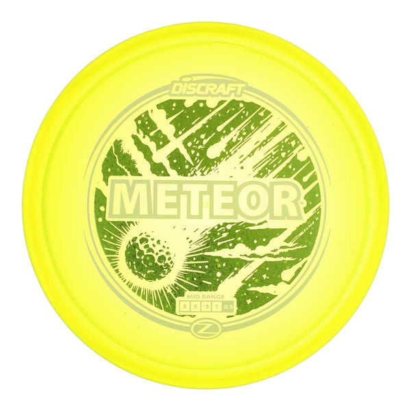 Yellow (White Matte/Green Sparkle Stars) 177+ Z Reimagined Two-Foil Meteor