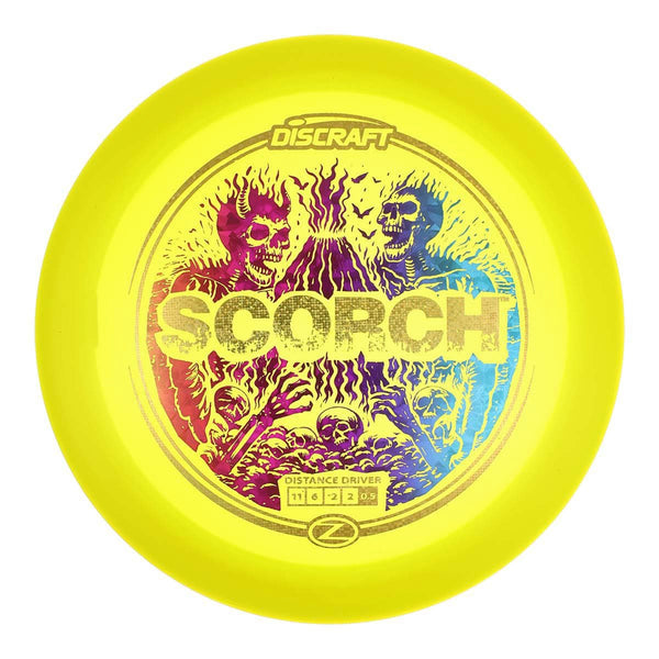 Yellow (Gold Disco Dots/Rainbow Shatter Wide) 173-174 Reimagined Two-Foil Z Scorch