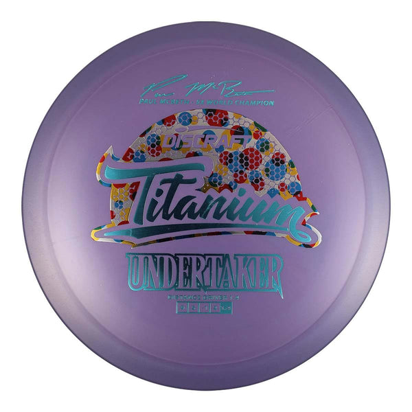 #30 (Teal Metallic/Wonderbread) 173-174 Paul McBeth 5x Titanium Undertaker