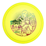 Yellow (Rainbow Shatter Wide/Green Metallic) 173-174 DGLO '8 Mile' CryZtal Zone