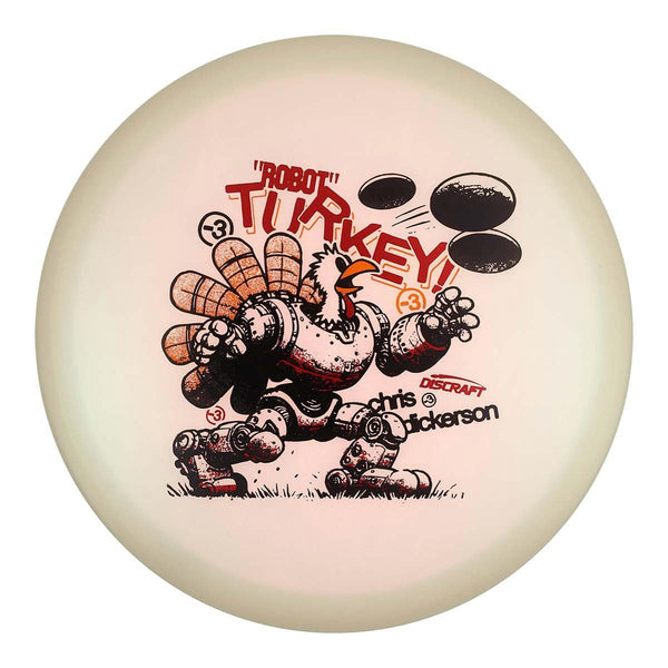 White (Red Metallic & Orange Matte) 177+ Chris Dickerson Robot Turkey Tri-Foil Colorshift Z Buzzz