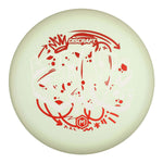 #24 UV Blue (White Matte/Red Holo) 173-174 Paul McBeth UV Z Glo 'Graffiti' Zone