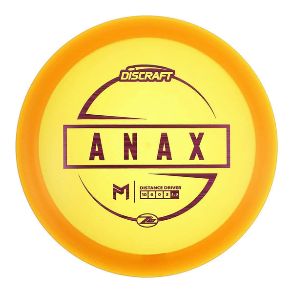 Orange (Purple Lasers) 160-163 Paul McBeth Z Lite Anax