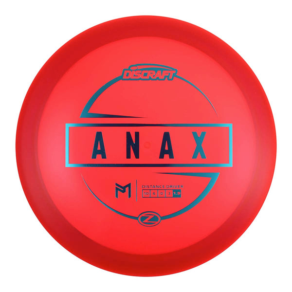 Red (Teal Metallic) 173-174 Paul McBeth Z Anax